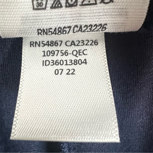 NWT Pink Womens Velvet Heritage Pull On Pants Blue Drawstring Loungewear Sz L - Picture 10 of 13